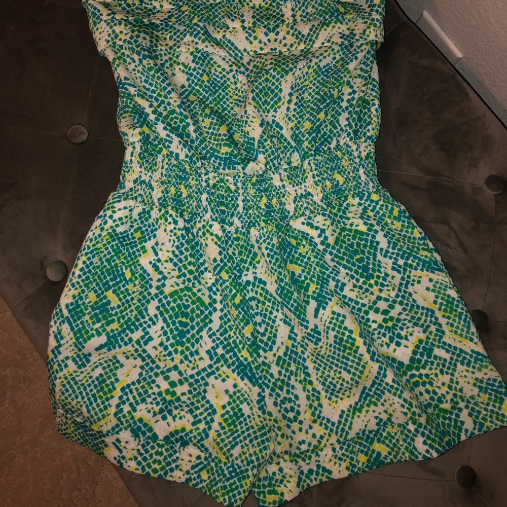 Bebe strapless romper